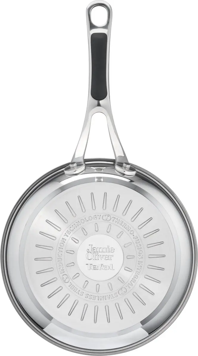 Jamie Oliver by Tefal Cook's Classic Koekenpan 24cm - Inductie - RVS - afbeelding 6 van 6