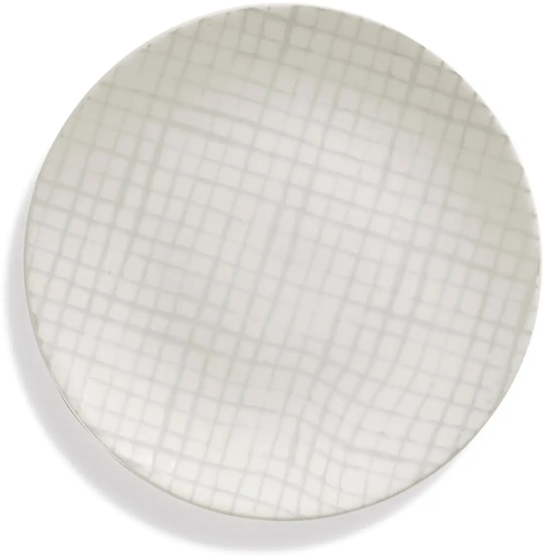 Serax Zuma Bord Kelly Wearstler - Ø33cm - Zout/Wit - 2 Stuks