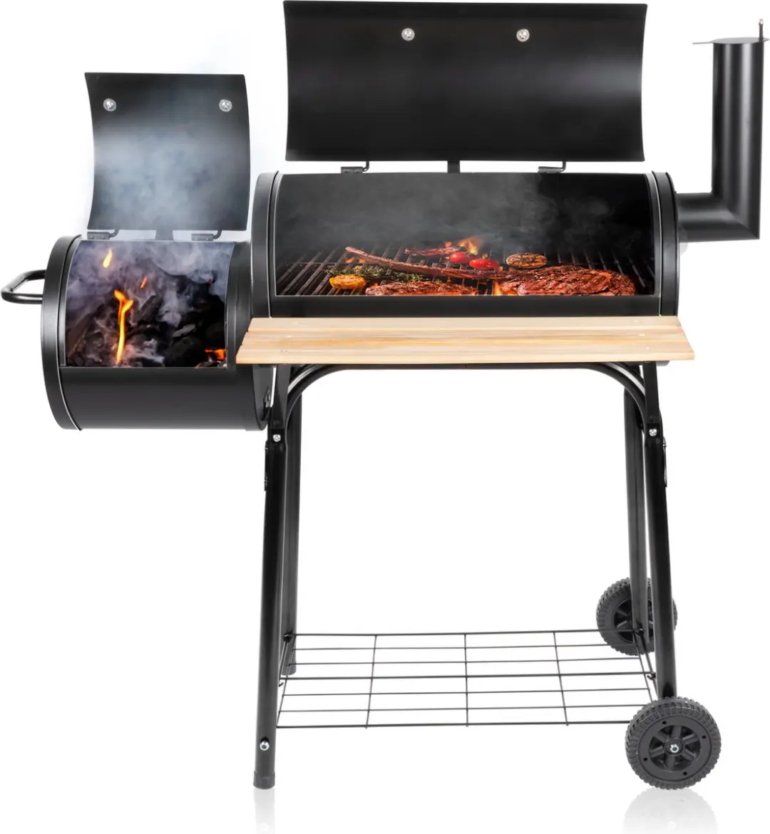 Alpina BBQ Collection 2-in-1 Smoker BBQ