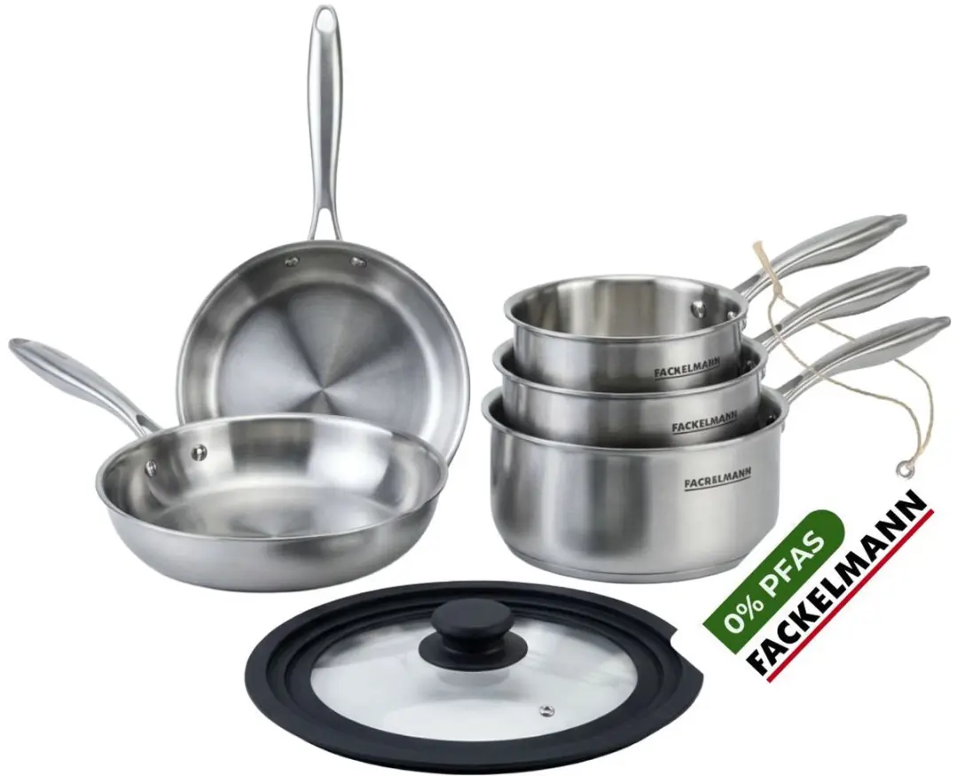 Fackelmann Vita3 Pan 24cm - 18/10 Roestvrij Staal - afbeelding 3 van 6
