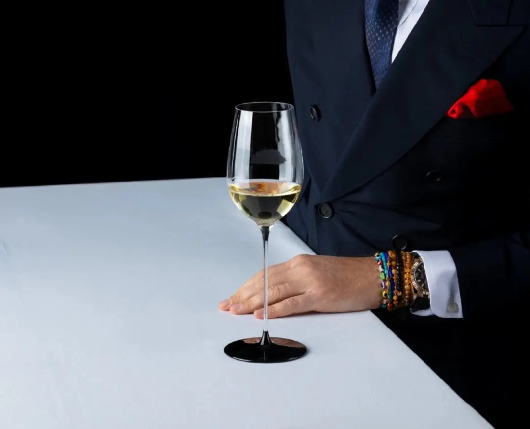 Riedel Witte Wijnglas Fatto A Mano Black Tie Riesling 400ml