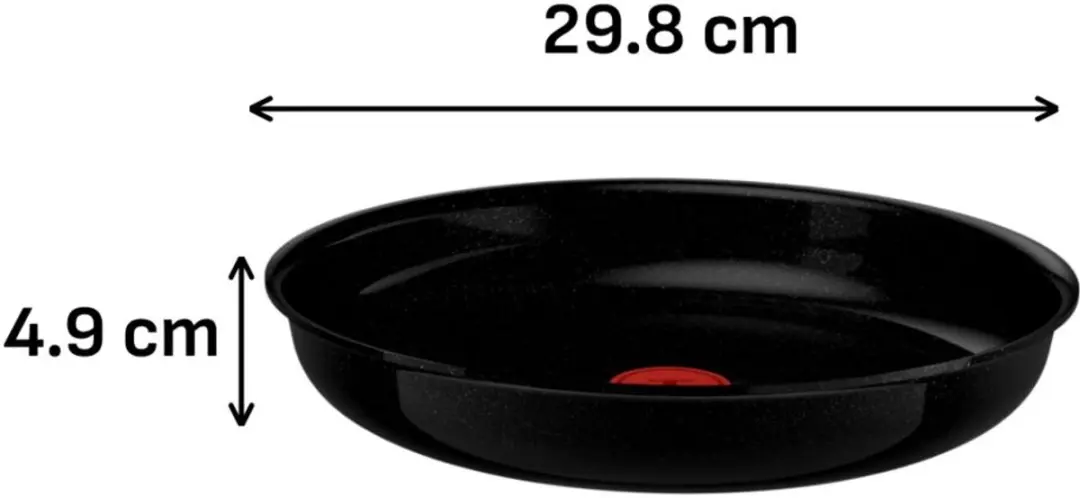 Tefal Ingenio Excellence Ceram Koekenpan 28cm - Zwart