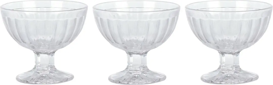 Excellent Houseware IJserveerschaaltjes Glas 200ml