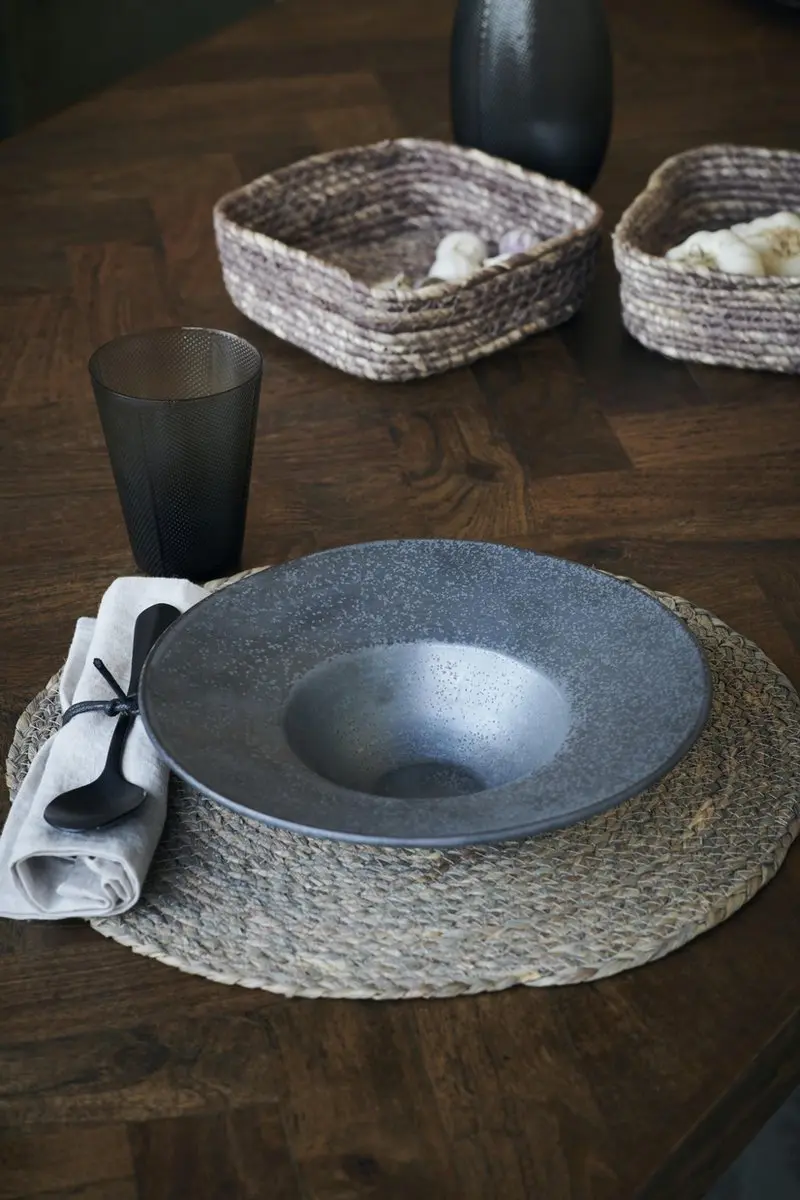 House Doctor Pion Pastaschaal 25cm - Zwart