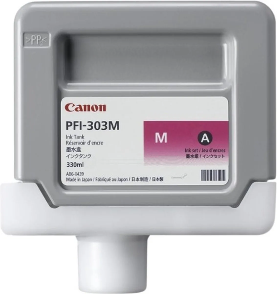 Canon PFI-303M Inktcartridge Magenta 330ml