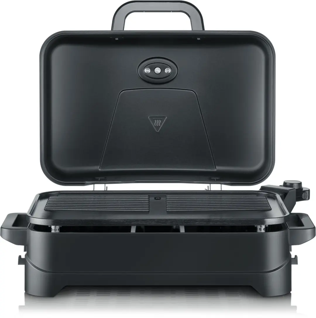 Severin PG 8597 Elektrische BBQ Grill - 2300W - 45x30cm - Zwart - afbeelding 6 van 6