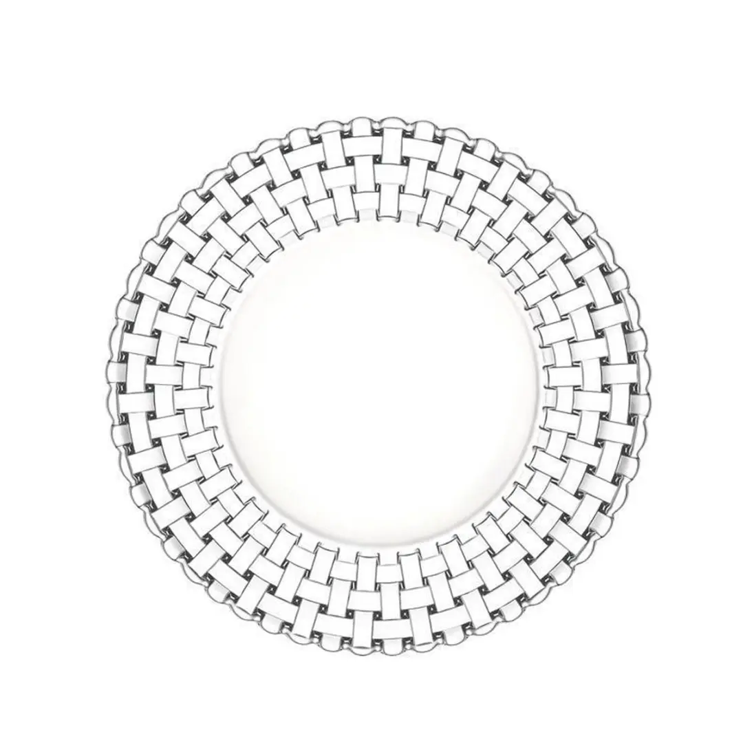 Nachtmann Bossa Nova Plate Small Set - 23cm Transparant - 2 Stuks