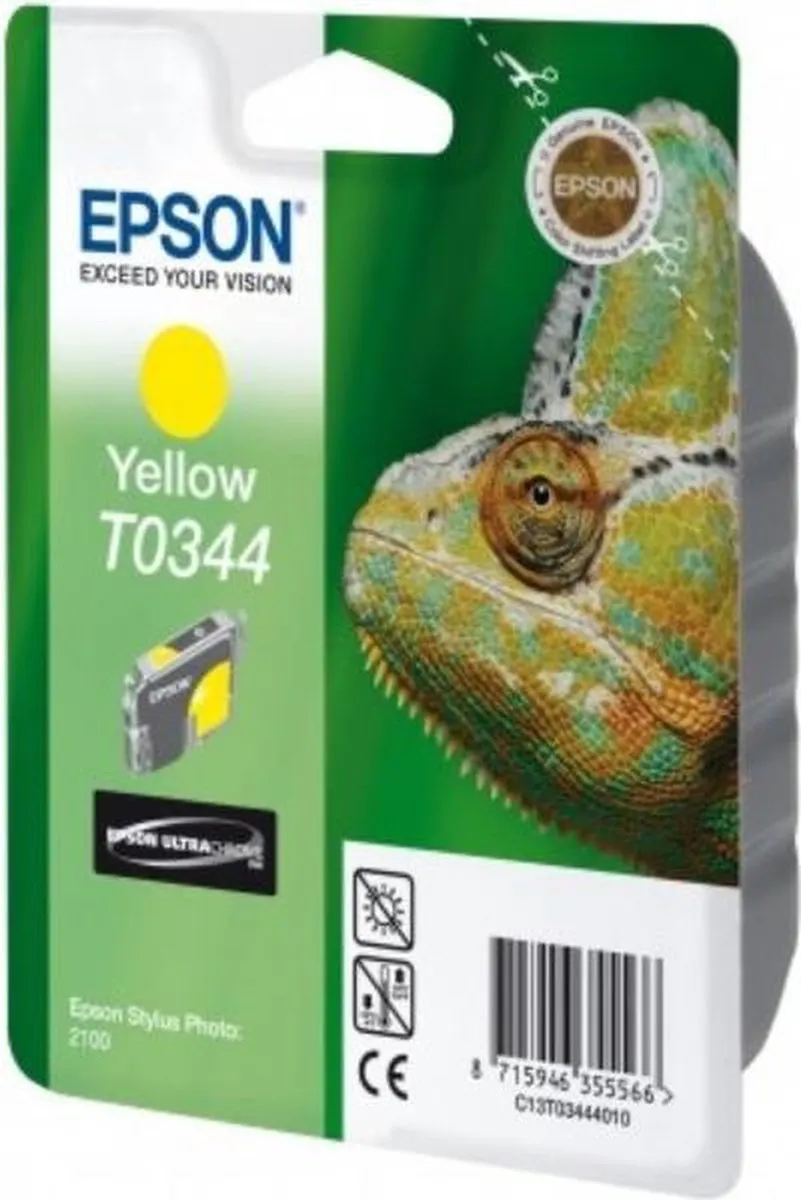 Epson T0344 Inktcartridge Geel