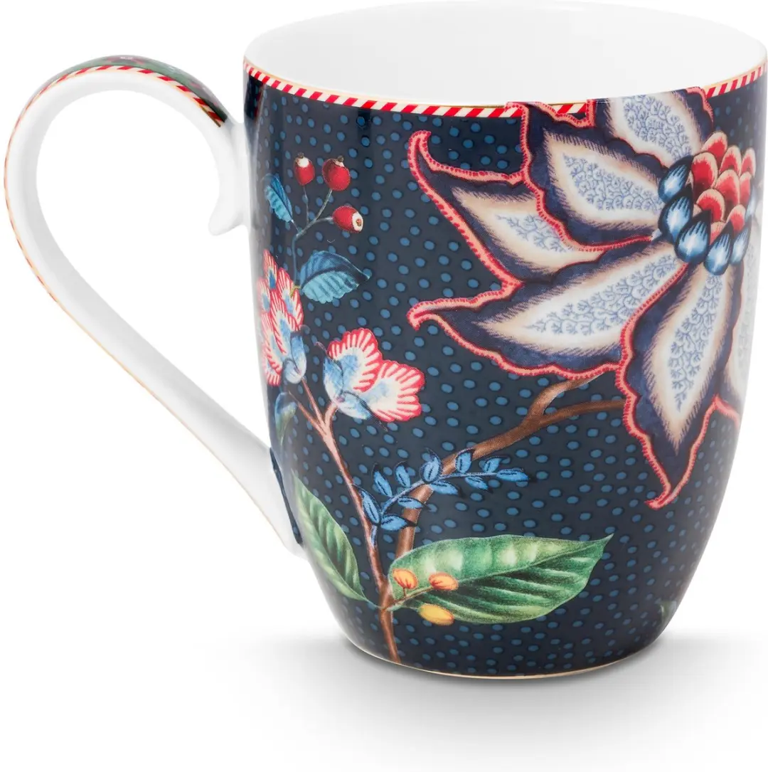 Pip Studio Berry Blues XL Mokken 450ml - 2 Stuks