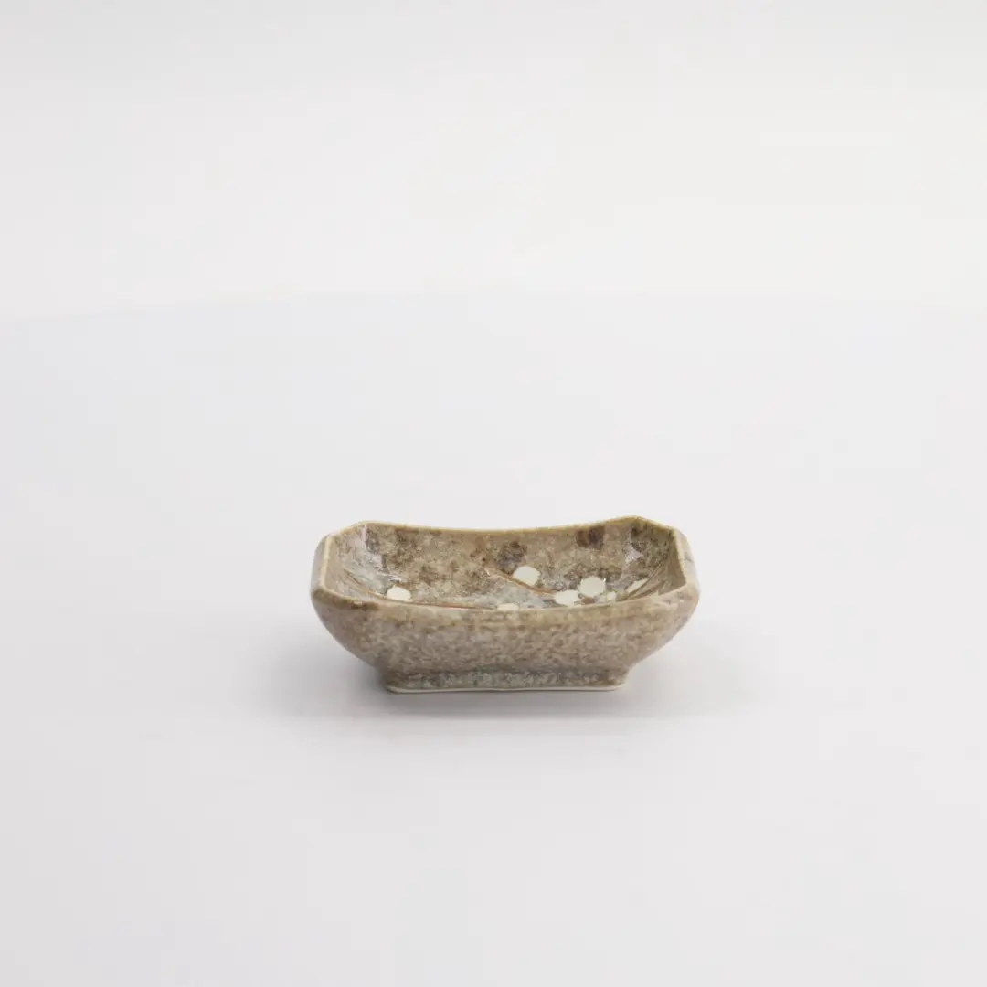 Tokyo Design Studio Grey Soshun Rechthoekig Sausschaaltje 8.5x6.5cm