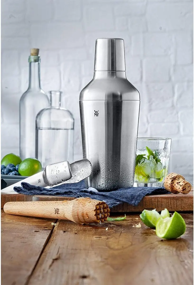 WMF Matroschka Cocktailset 4-delig - 700ml - Zilver - afbeelding 6 van 6