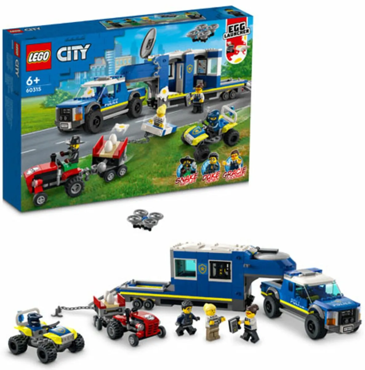 LEGO City Mobiele Commandowagen Politie 60315 - 436 Stukken - afbeelding 5 van 6