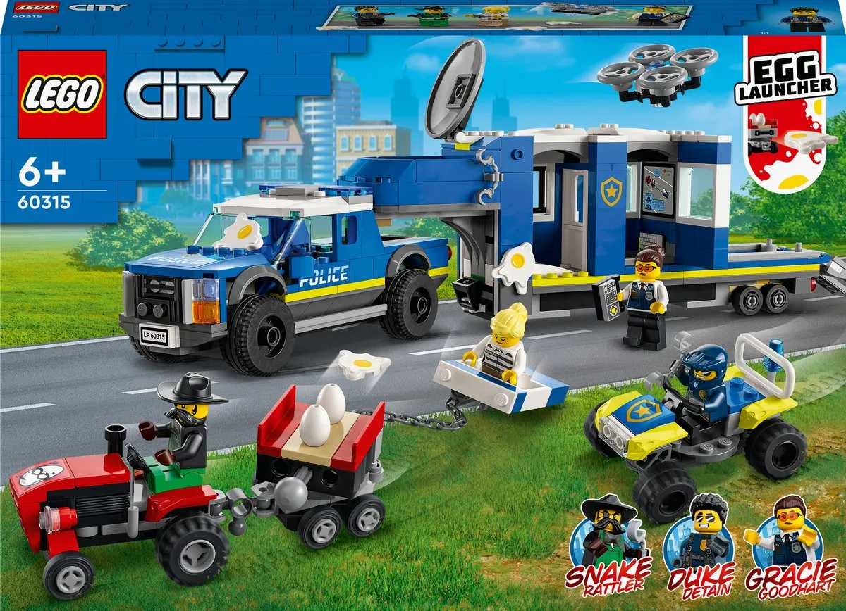 LEGO City Mobiele Commandowagen Politie 60315