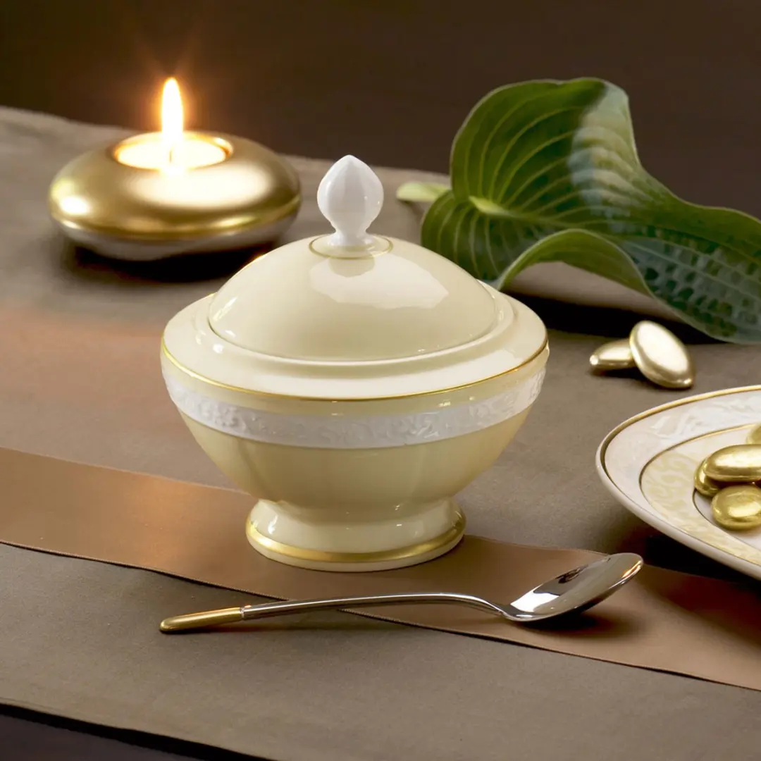 Villeroy & Boch Suikerpot 1043900960 - 350ml - Wit