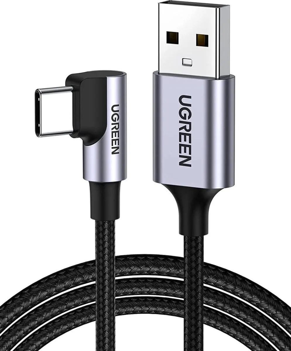UGREEN USB Type C Haakse Kabel 2m 3A