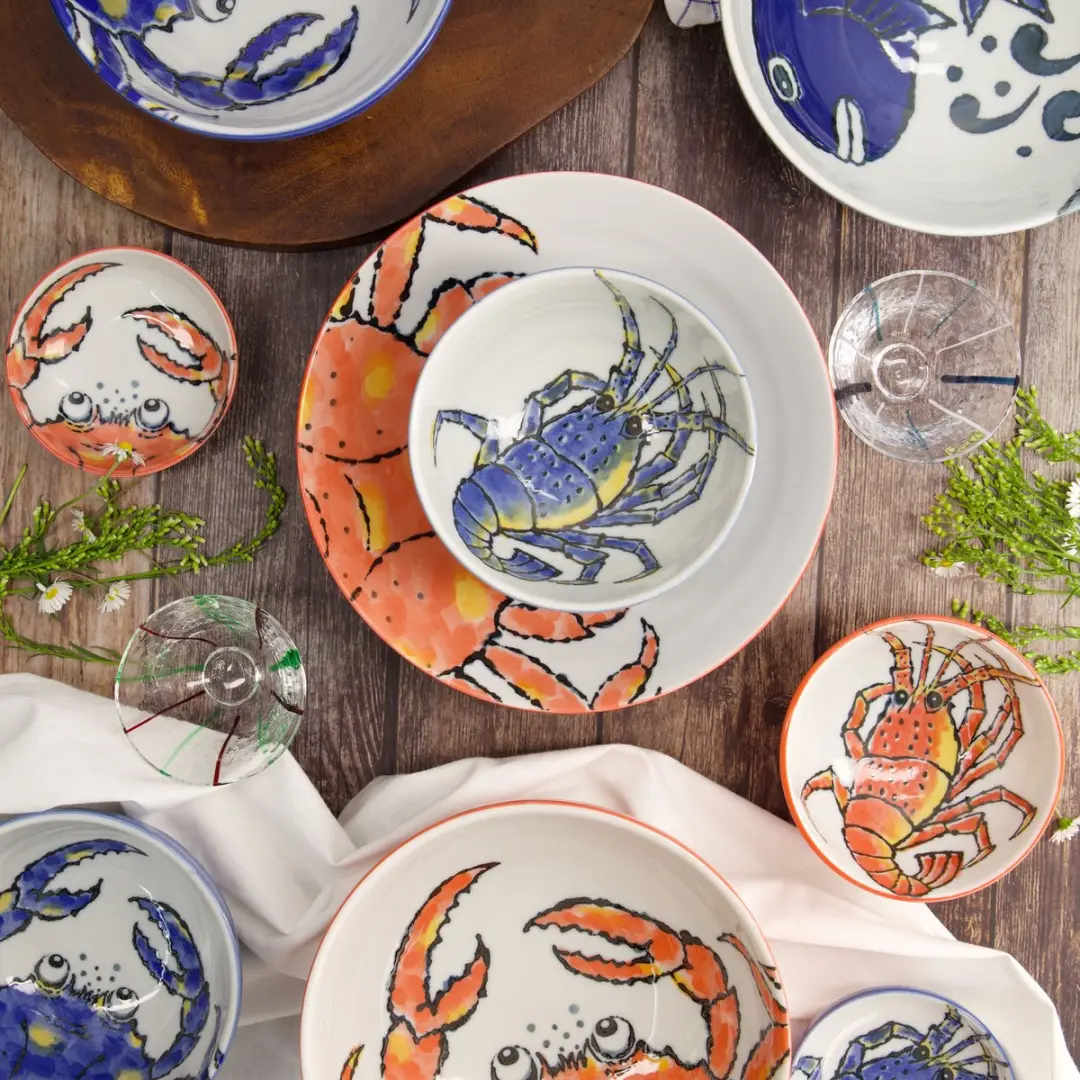 Tokyo Design Studio Seafood Ramen Kom - Blauw - 1200ml
