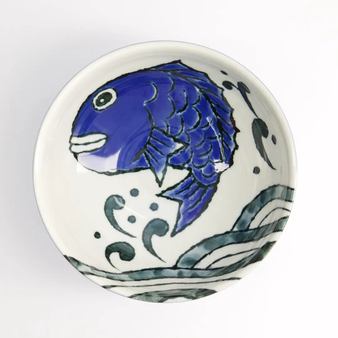 Tokyo Design Studio Seafood Ramen Kom - Blauw - 1200ml