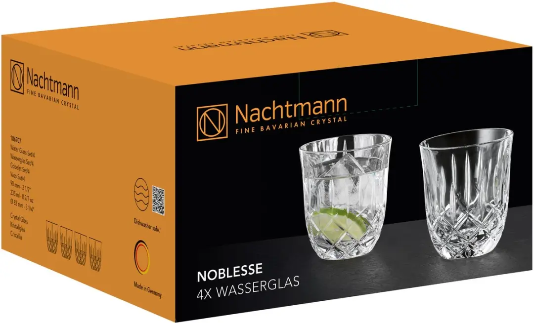 Nachtmann Noblesse Waterglas Set 4x 235ml