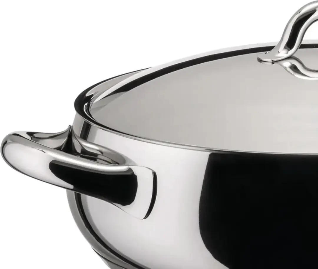 Alessi Mami Braadpan 24cm - 2.8L - Zilver