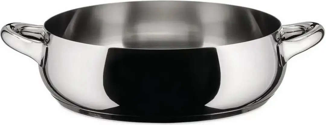 Alessi Mami Braadpan 24cm - 2.8L - Zilver