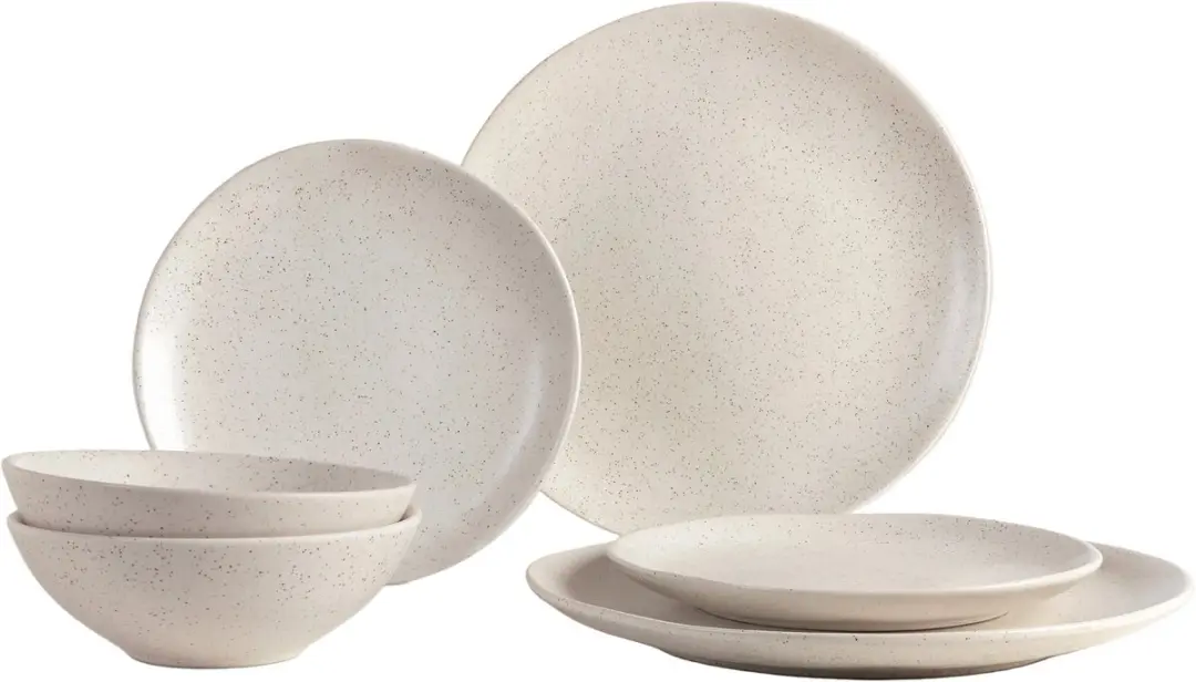 Broste Copenhagen Nordic Vanilla Serviesset 6-delig