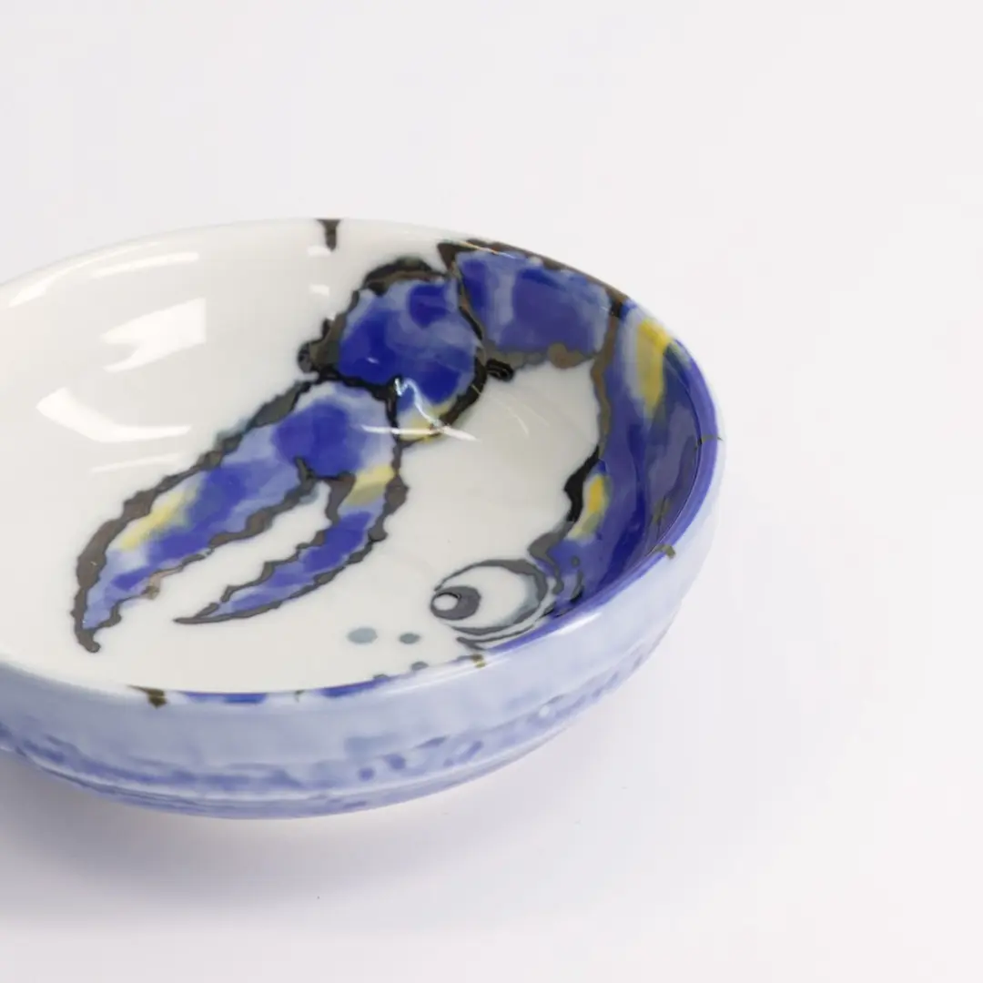 Tokyo Design Studio Sausschaaltje Krab - Blauw 150ml