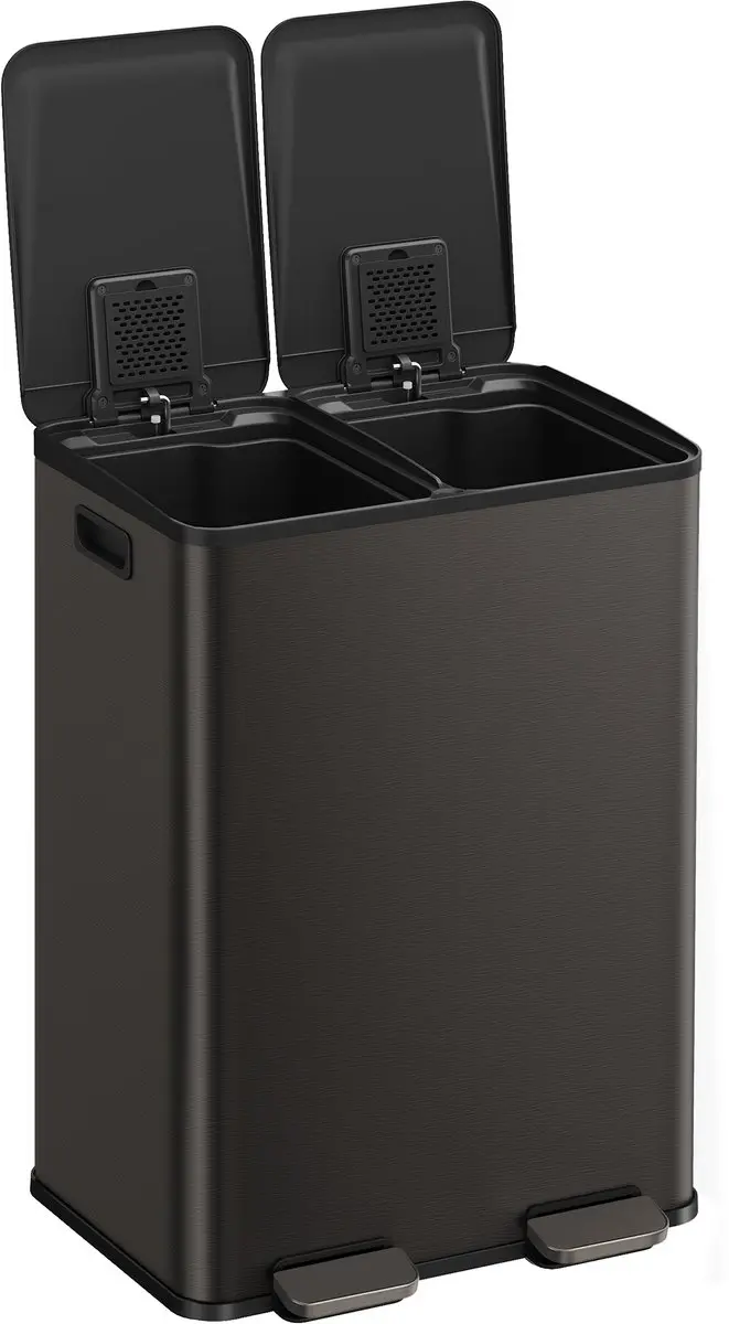 Songmics LTB741G01 Keuken Prullenbak 60L