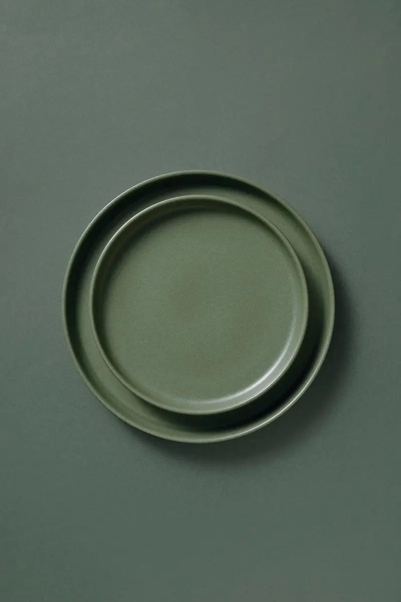 Palmer Sandy Loam Serviesset 30-delig - 6 Personen - Groen Stoneware