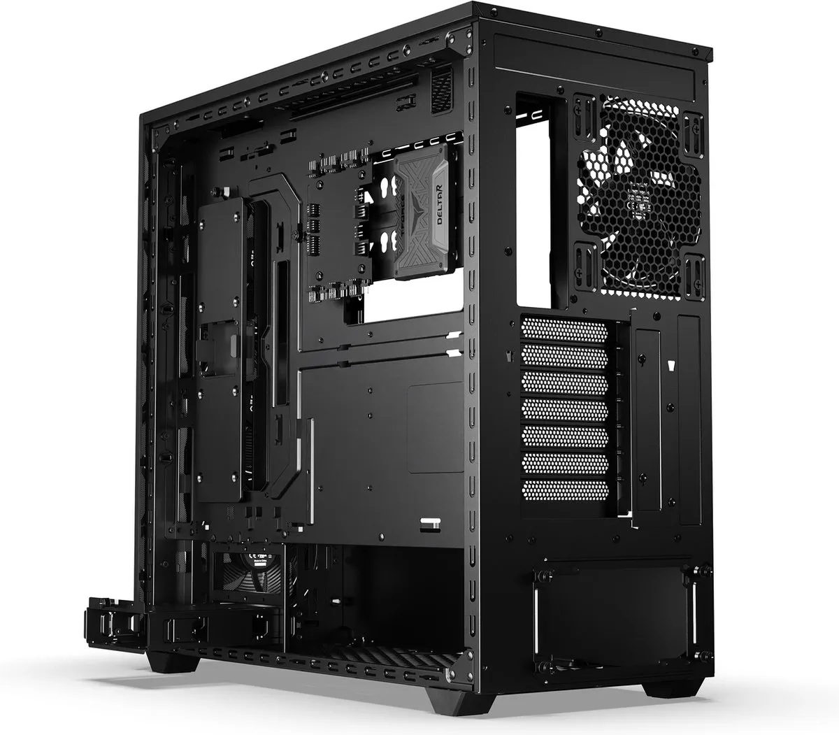 be quiet! SHADOW BASE 800 FX PC Behuizing - 4 Ventilatoren - Zwart