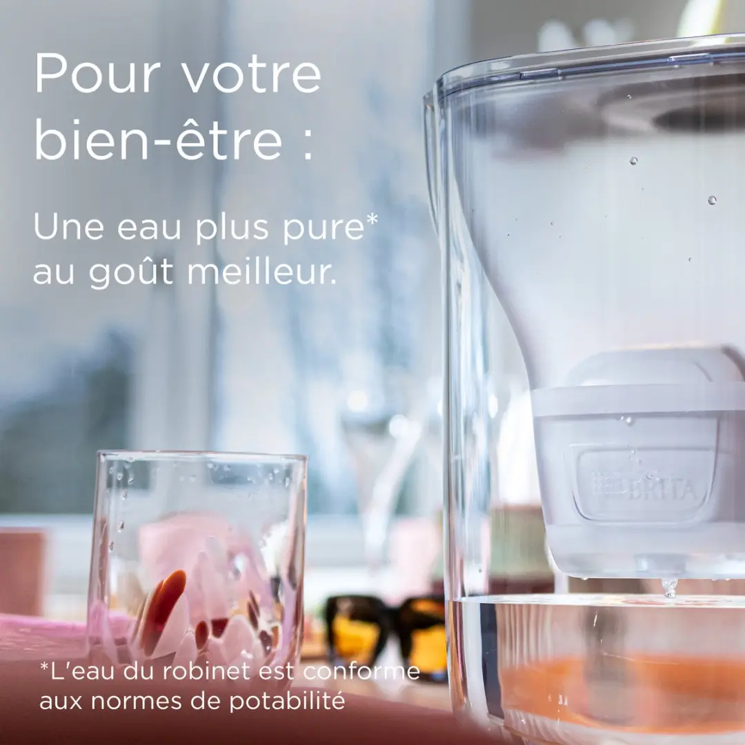BRITA Style Essential Cool Waterfilterkan 2,4L - Wit - 1x MAXTRA PRO