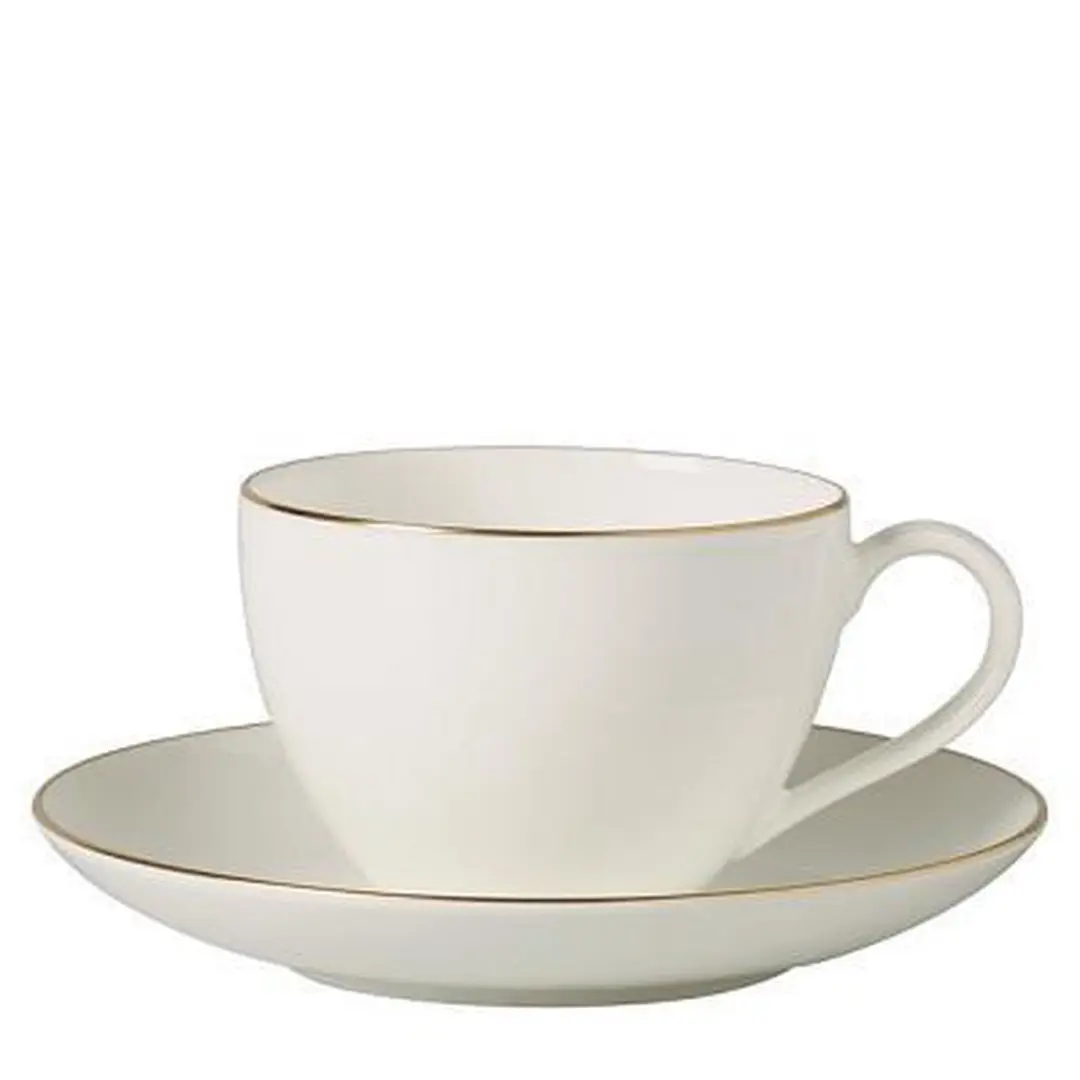 Villeroy & Boch Anmut Gold Koffiekop 0,20L - Wit/Goud