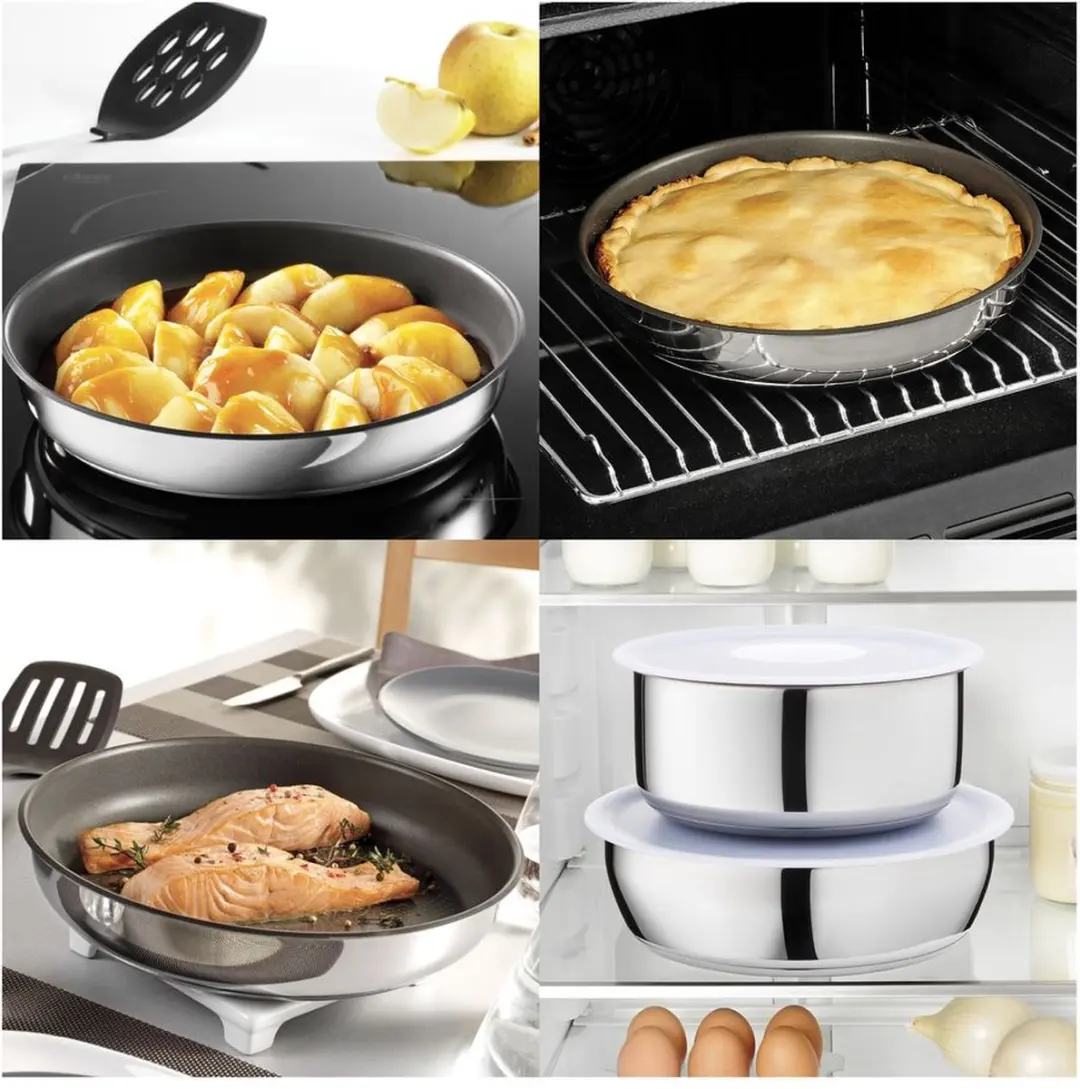 Tefal Ingenio Preference Steelpan 18cm - 3L - Roestvrij staal