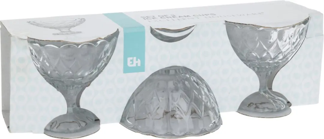 Excellent Houseware IJcoupes Dessertschaaltjes 200ml - 3 Stuks