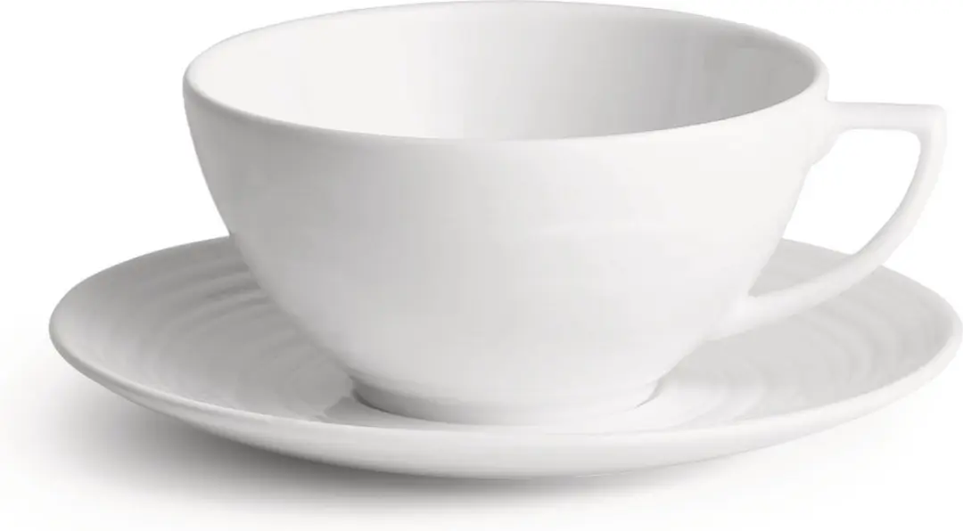 Wedgwood Jasper Conran Bone China Theekop & Schotel Strata 250ml