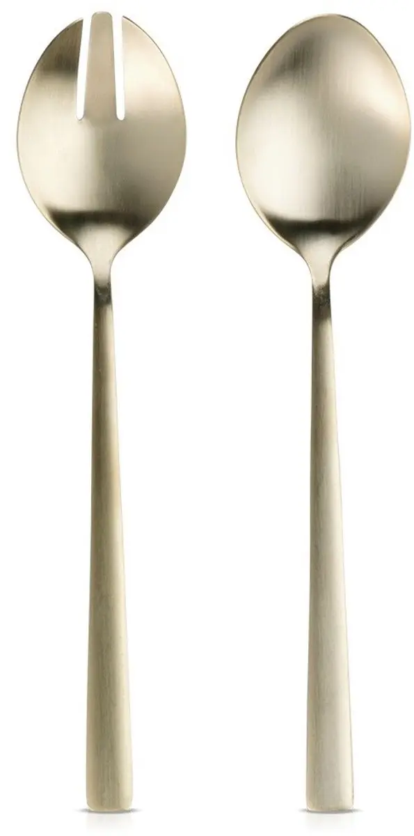Excellent Houseware Stalen Saladelepels 25cm