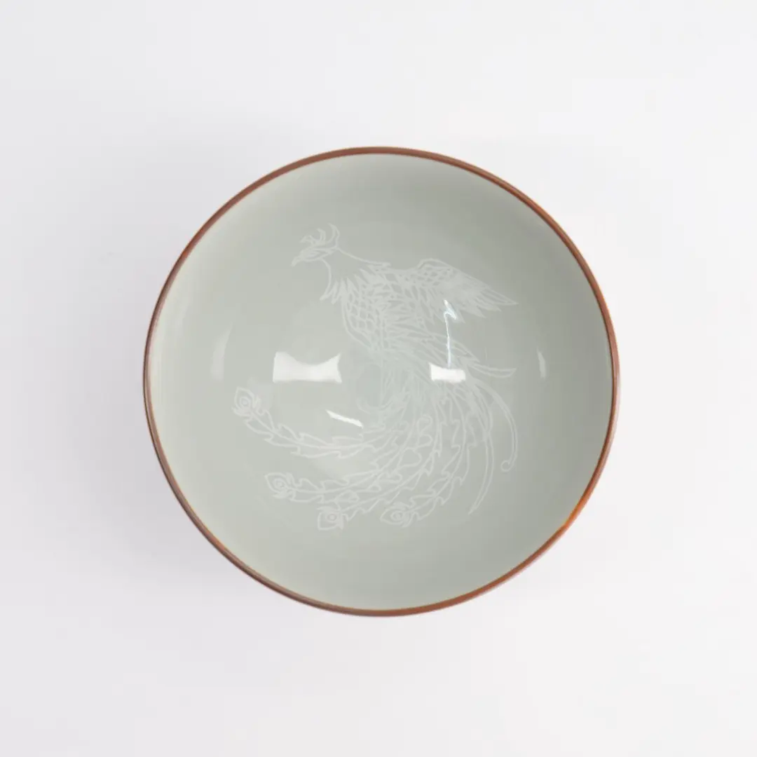 Tokyo Design Studio Kawaii Rijstkom Phoenix - Rood 300ml