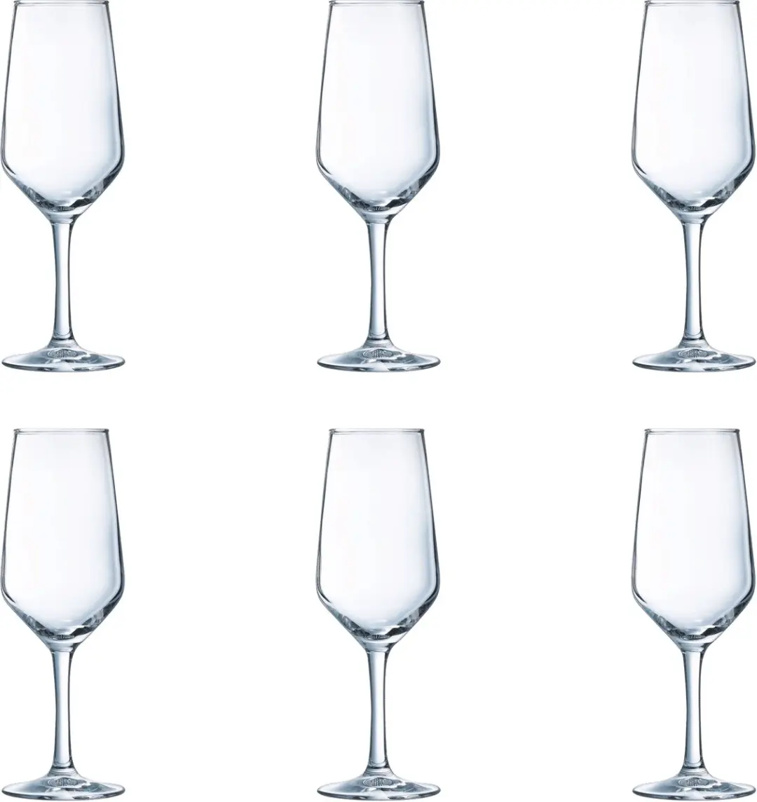 Arcoroc Silhouette Champagneglas 18cl - 6 Stuks