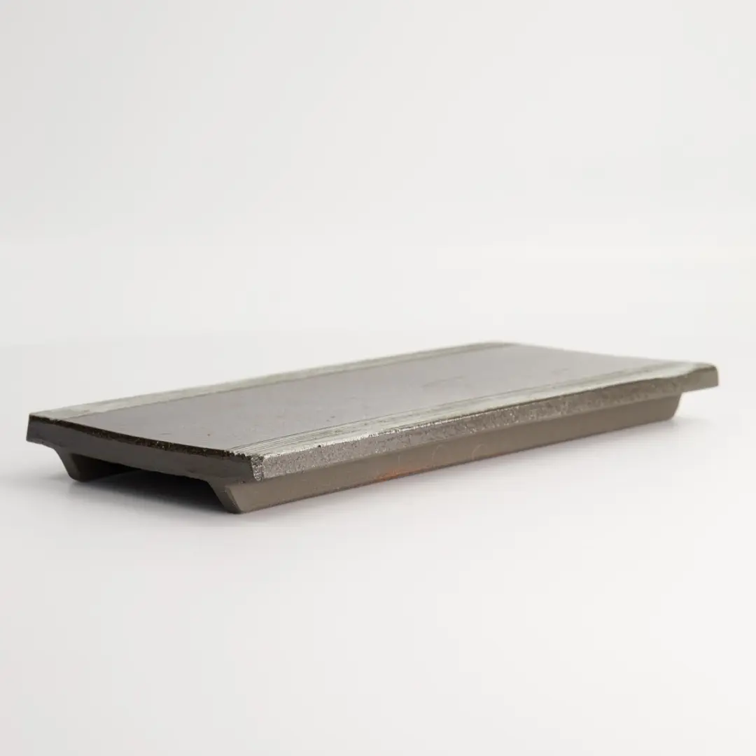 Tokyo Design Studio Mino Craft Rechthoekig Bord - 26x12cm Grijs