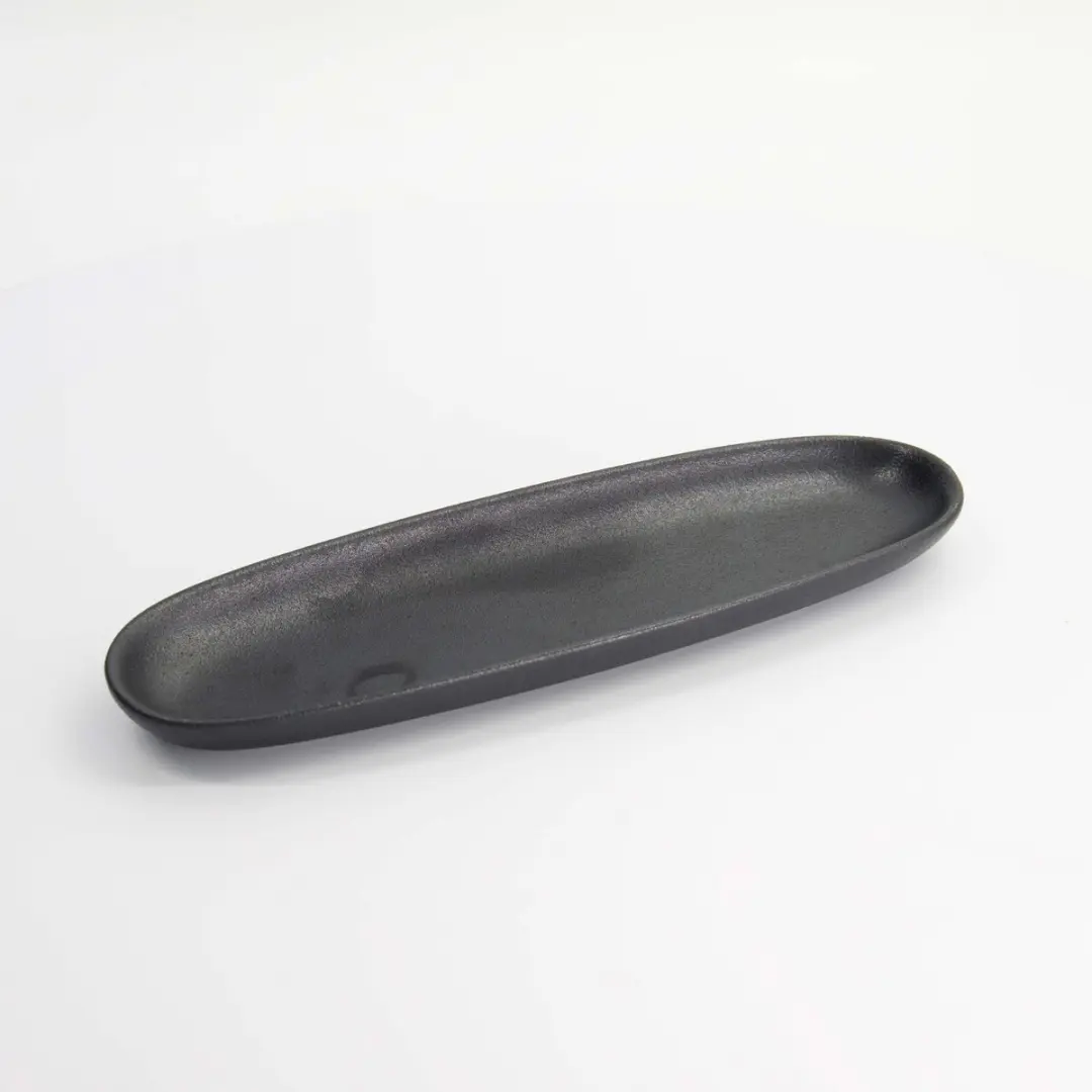 Tokyo Design Studio Yuzu Black Bord - 30,3x9,5x2,4cm Zwart