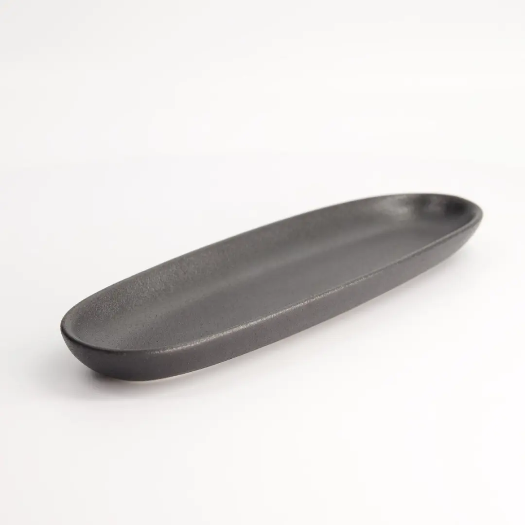 Tokyo Design Studio Yuzu Black Bord - 30,3x9,5x2,4cm Zwart