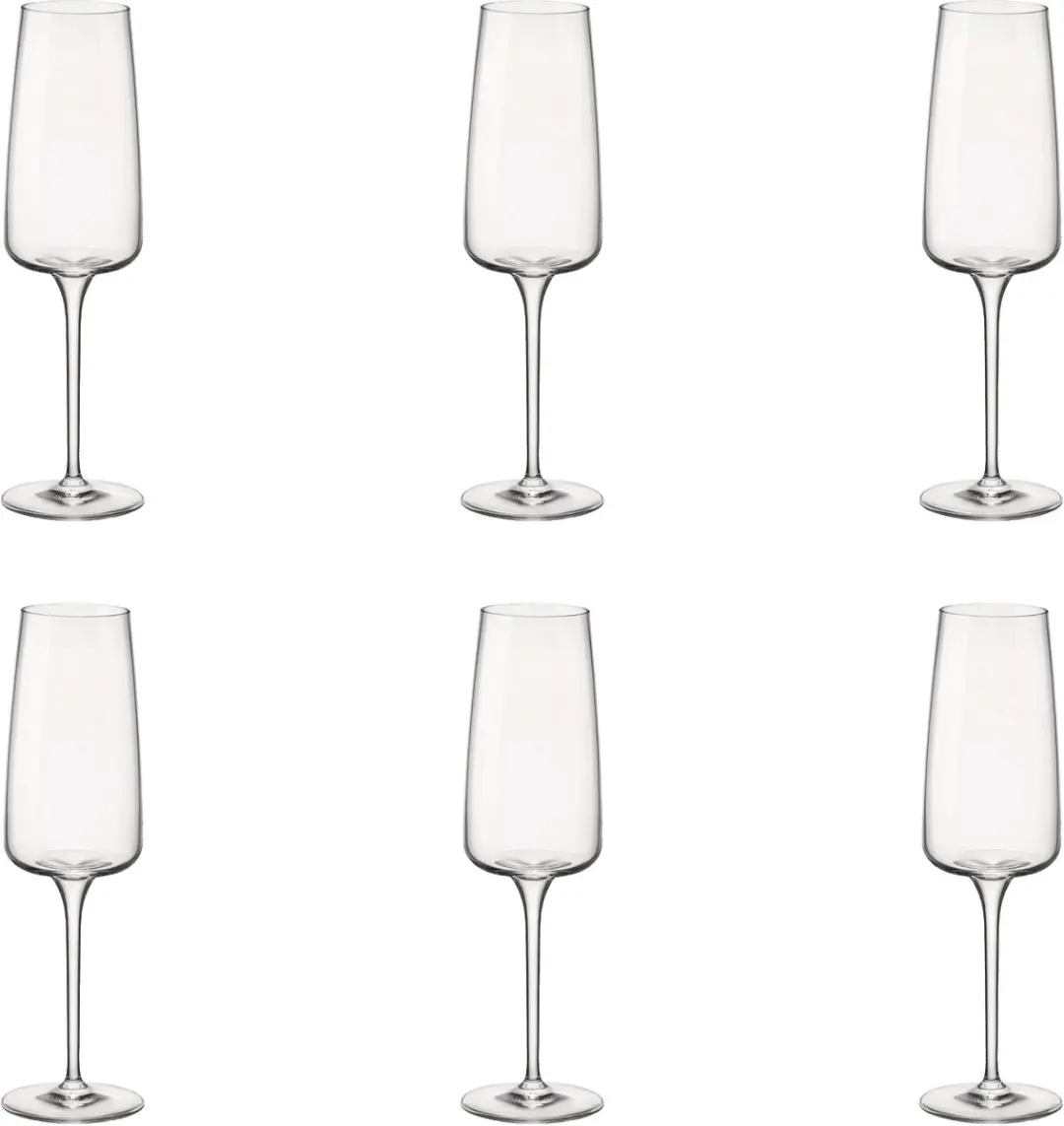 Bormioli Rocco Planeo Champagneglazen 240ml - 4 Stuks
