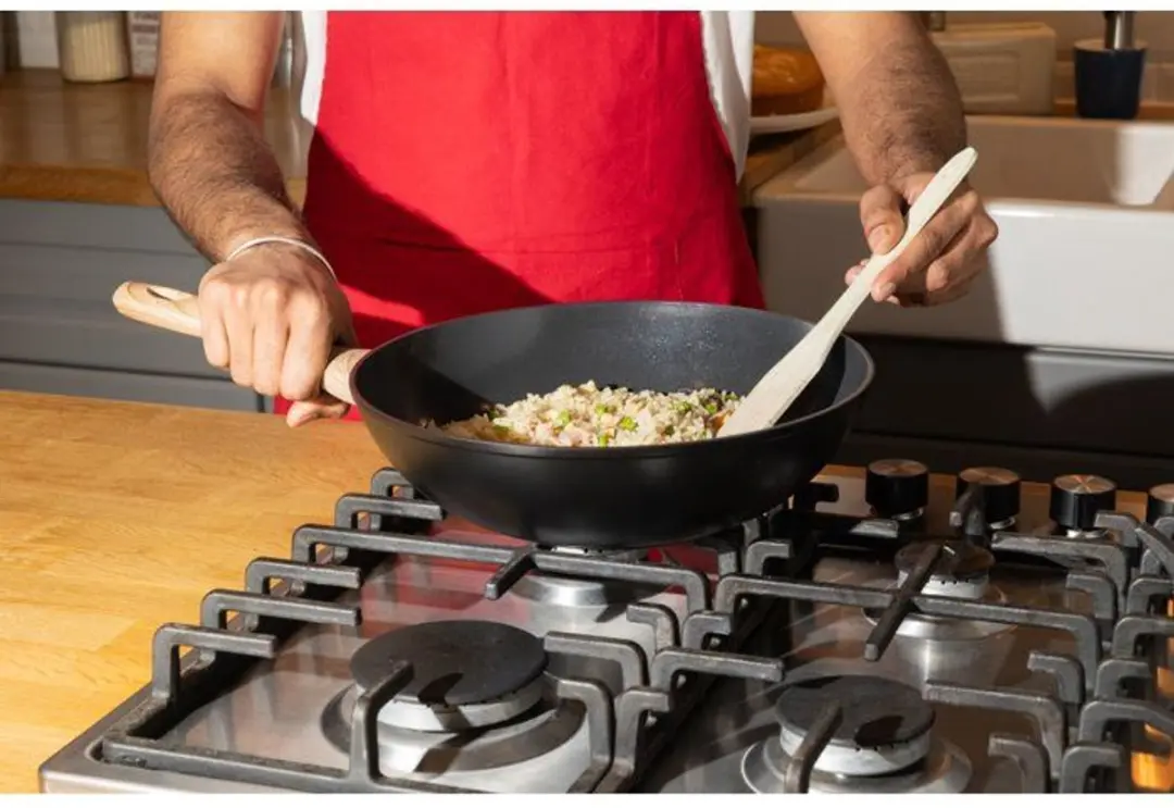 PYREX Cook & Care Wokpan 28cm - Zwart