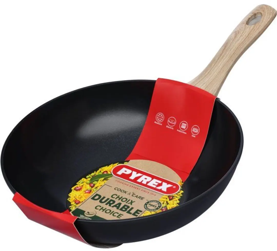 PYREX Cook & Care Wokpan 28cm