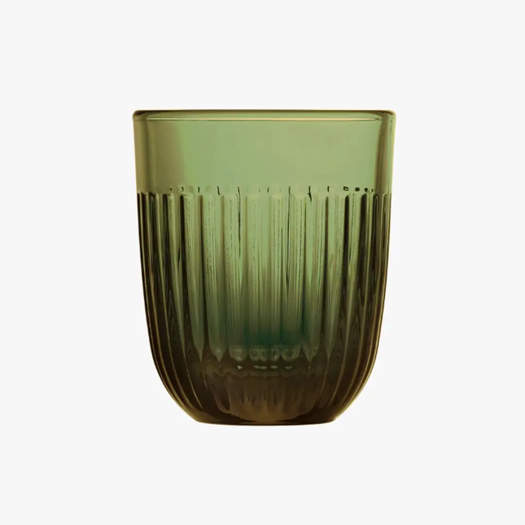 La Rochère Quessant Drinkglazen - 4x260ml - Olijf Groen