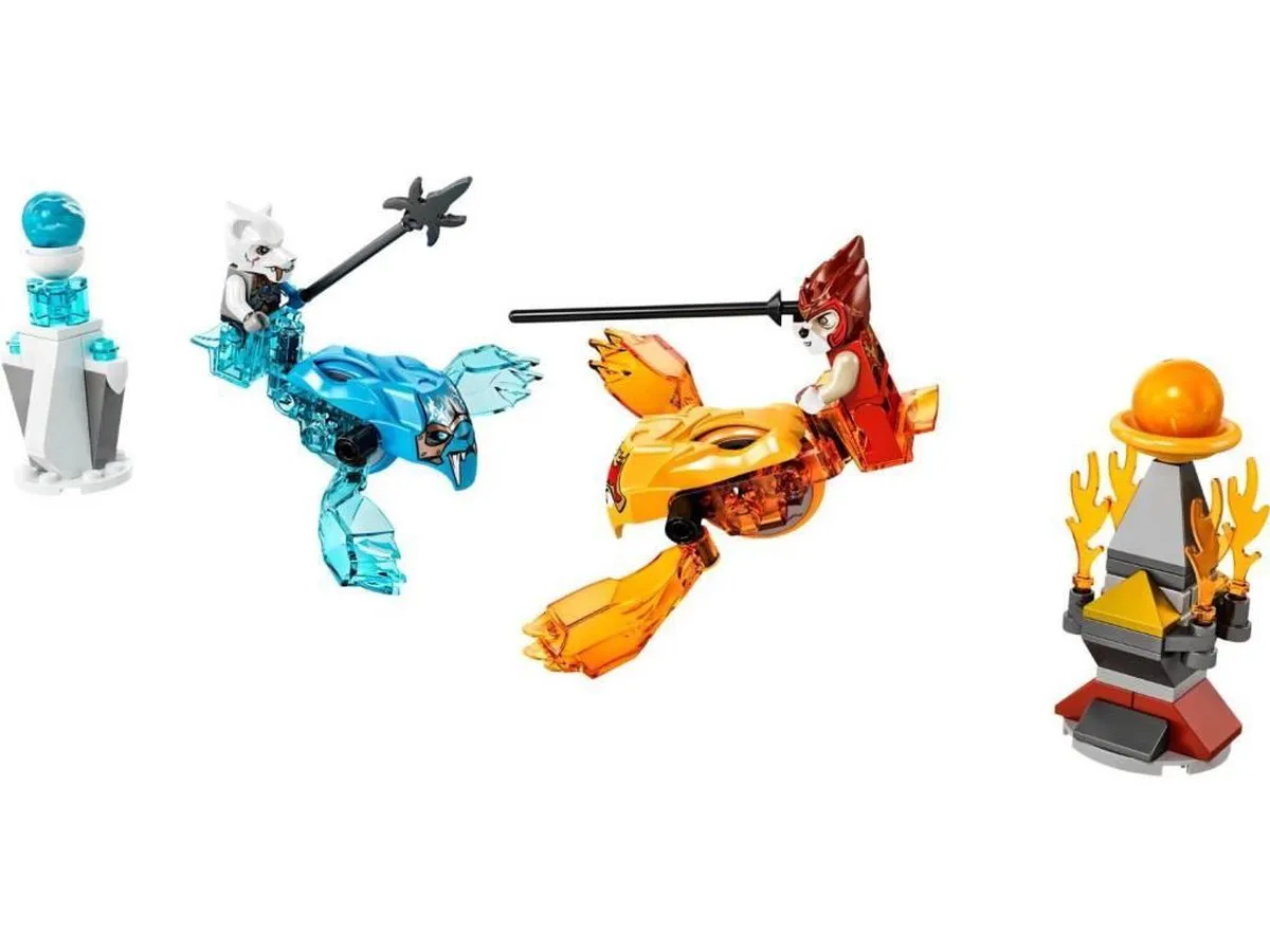 LEGO Chima Vuur vs. IJs 70156 - 110 Stenen - afbeelding 4 van 6