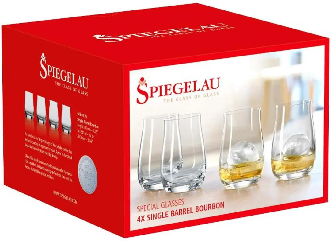 Spiegelau Single Barrel Bourbon Glas - Set van 4