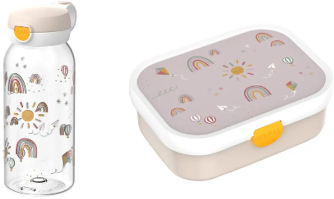 Mepal Sunshine & Rainbow Lunchset