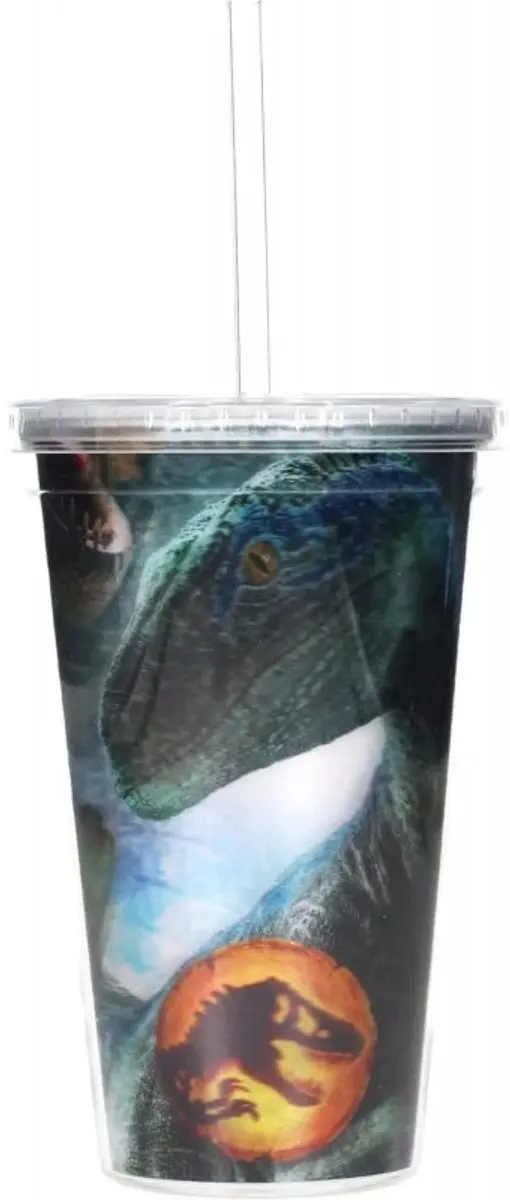 SD Toys Jurassic World 3D Drinkbeker met Rietje