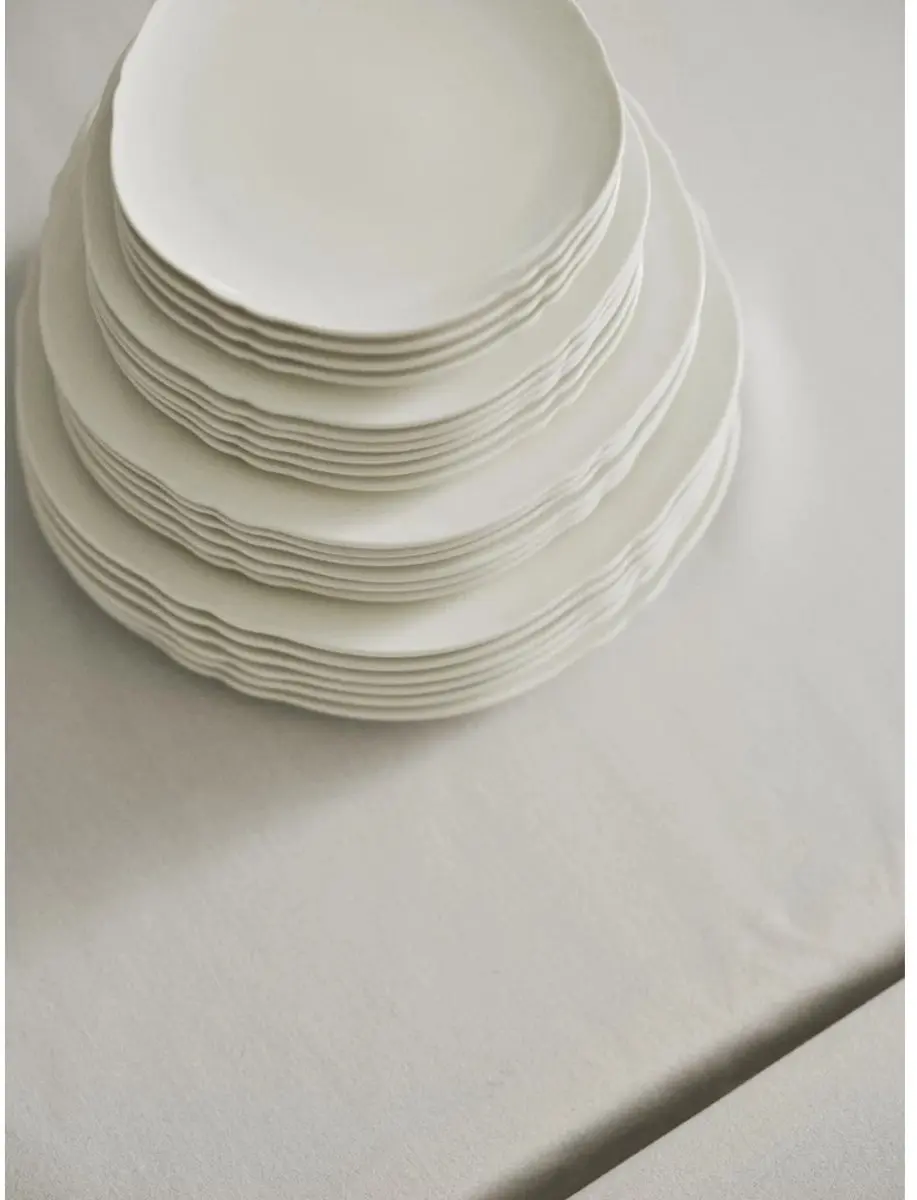 Serax Sergio Herman Silhouette Ovaal Bord 30x21cm - Wit - afbeelding 4 van 6