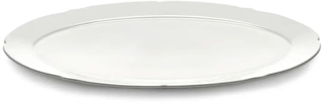 Serax Sergio Herman Silhouette Ovaal Bord 30x21cm - Wit - afbeelding 2 van 6
